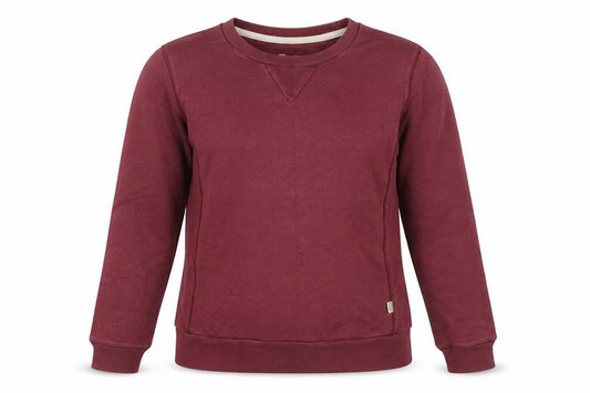Howies Women’s Red UK 10 Crew Neck Raglan Sweatshirt Cotton