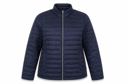 Esmara Women’s Blue UK 16/18 Quilted Puffer Jacket Full Zip