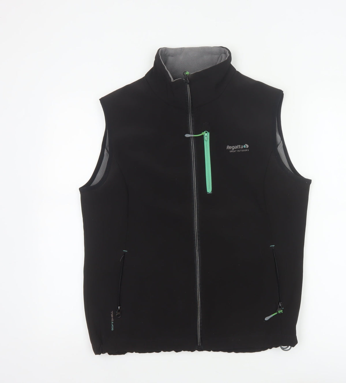 Regatta Women Black Size 14 Softshell Bodywarmer Water Resistant