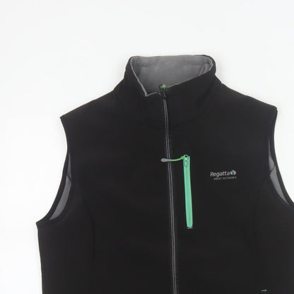 Regatta Women Black Size 14 Softshell Bodywarmer Water Resistant