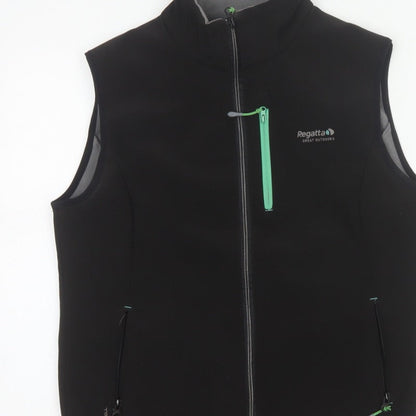 Regatta Women Black Size 14 Softshell Bodywarmer Water Resistant