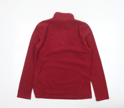 Regatta Women’s Red UK 10 1/4 Zip Fleece Pullover Sweatshirt