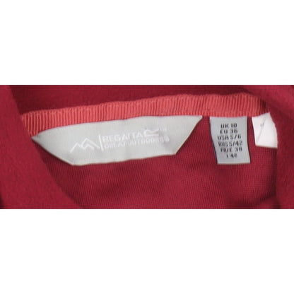 Regatta Women’s Red UK 10 1/4 Zip Fleece Pullover Sweatshirt
