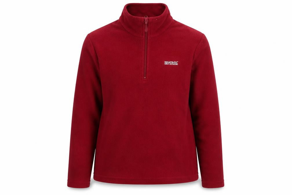 Regatta Women’s Red UK 10 1/4 Zip Fleece Pullover Sweatshirt