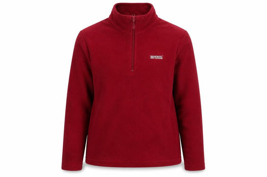 Regatta Women’s Red UK 10 1/4 Zip Fleece Pullover Sweatshirt