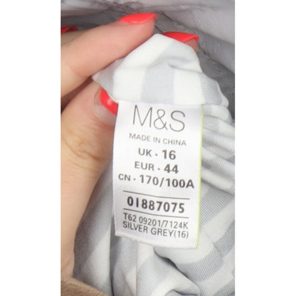 Marks & Spencer Women’s Grey UK 16 Lightweight Parka Jacket