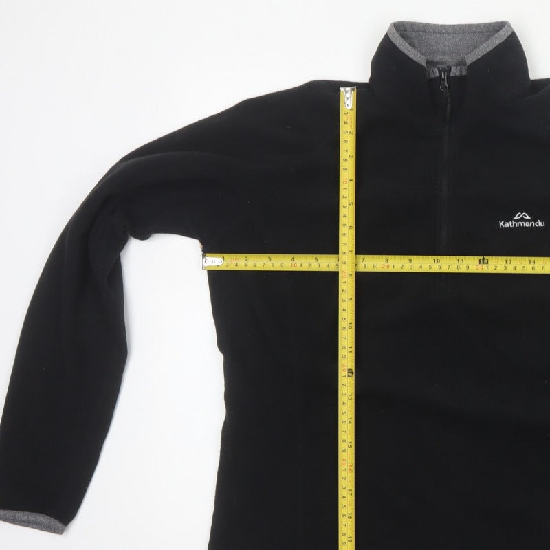 Kathmandu Women’s Black Size 16 1/2 Zip Fleece Sweatshirt