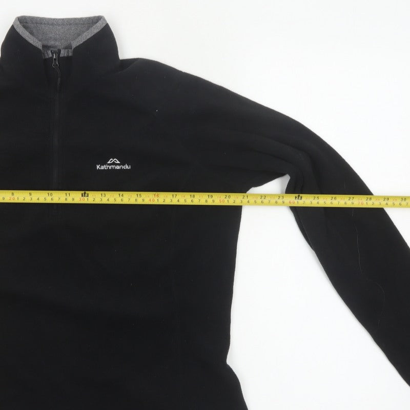 Kathmandu Women’s Black Size 16 1/2 Zip Fleece Sweatshirt