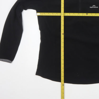 Kathmandu Women’s Black Size 16 1/2 Zip Fleece Sweatshirt