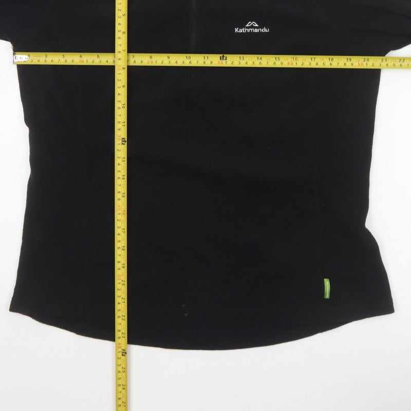 Kathmandu Women’s Black Size 16 1/2 Zip Fleece Sweatshirt
