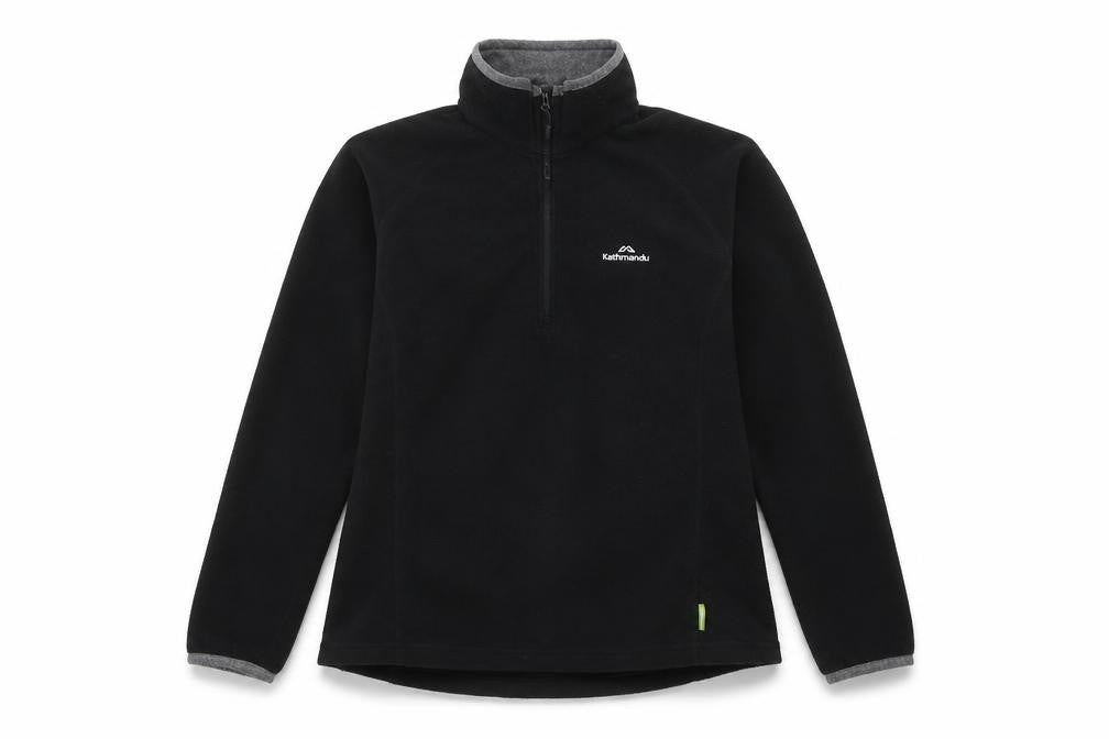 Kathmandu Women’s Black Size 16 1/2 Zip Fleece Sweatshirt