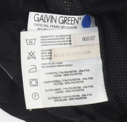 Galvin Green Men’s Black Grey L Gore-Tex Golf Waterproof Anorak Jacket