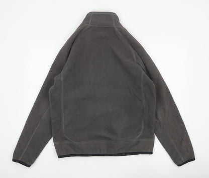 Next Sport Men’s Grey Fleece Jacket Size M Full Zip Outdoor