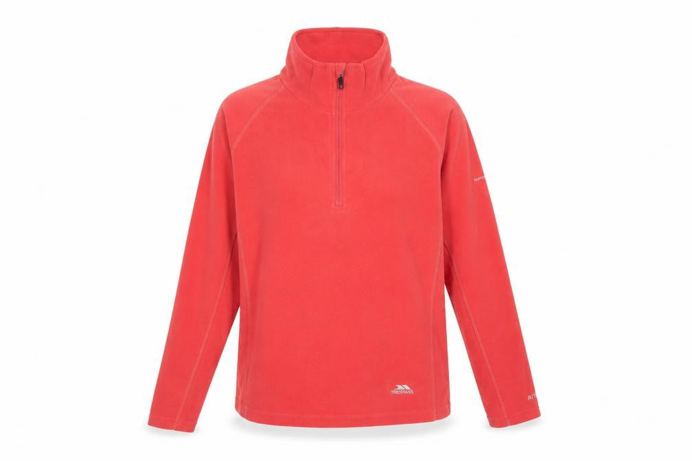 Trespass Women’s Red XL 1/4 Zip Fleece Sweatshirt Outdoor