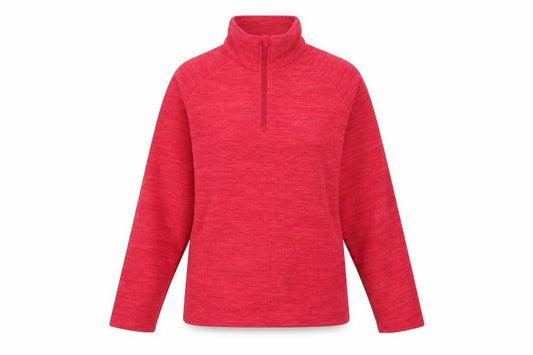 Mountain Warehouse Women Red UK 12 1/4 Zip Fleece Sweatshirt
