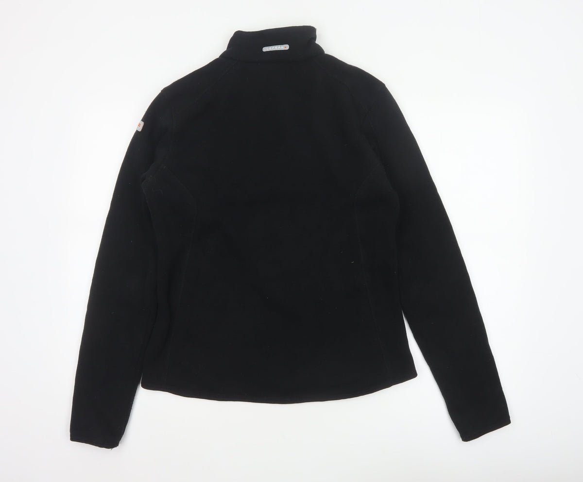 Icepeak Women’s Black UK 14 Fleece 1/4 Zip Pullover Sweatshirt