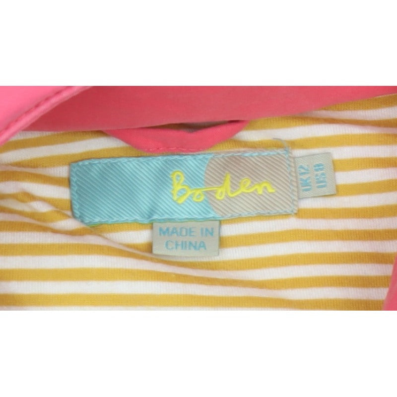 Boden Women Pink UK 16 Hooded Down Padded Puffer Gilet Waistcoat