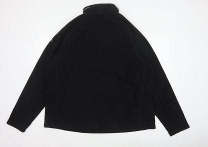 Craghoppers Men’s Black 3XL 1/4 Zip Fleece Pullover Sweatshirt