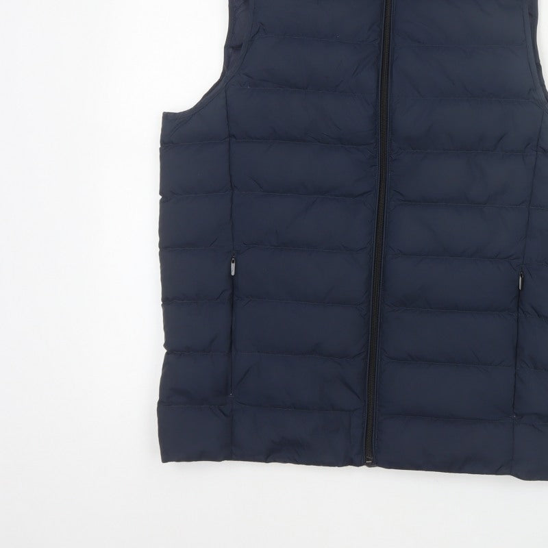 Marks and Spencer Men Blue Small Down Puffer Bodywarmer Gilet