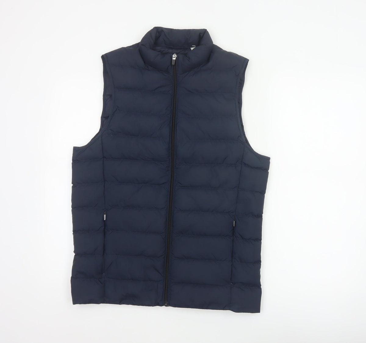 Marks and Spencer Men Blue Small Down Puffer Bodywarmer Gilet