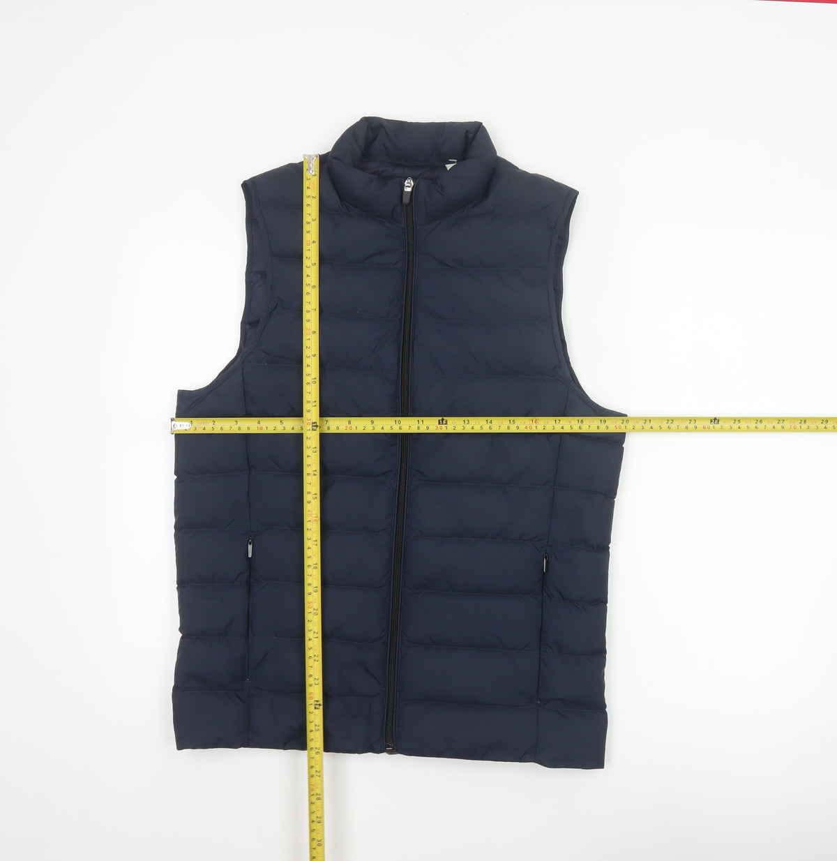 Marks and Spencer Men Blue Small Down Puffer Bodywarmer Gilet