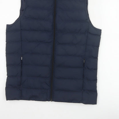 Marks and Spencer Men Blue Small Down Puffer Bodywarmer Gilet