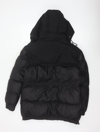 Jameson Carter Women’s Black Size 8 Hooded Puffer Jacket