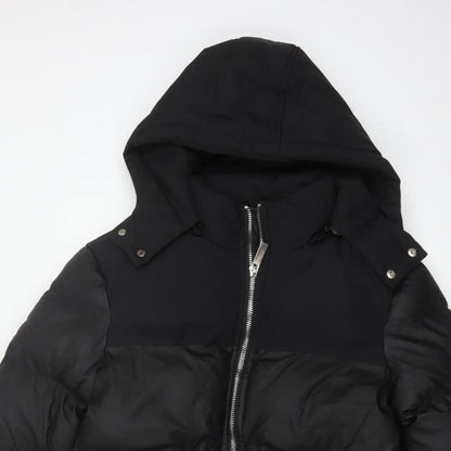 Jameson Carter Women’s Black Size 8 Hooded Puffer Jacket