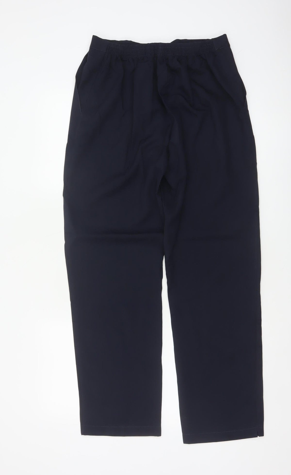 Mia Moda Women’s Navy Size 14 Straight Leg Elastic Waist Dress Trousers