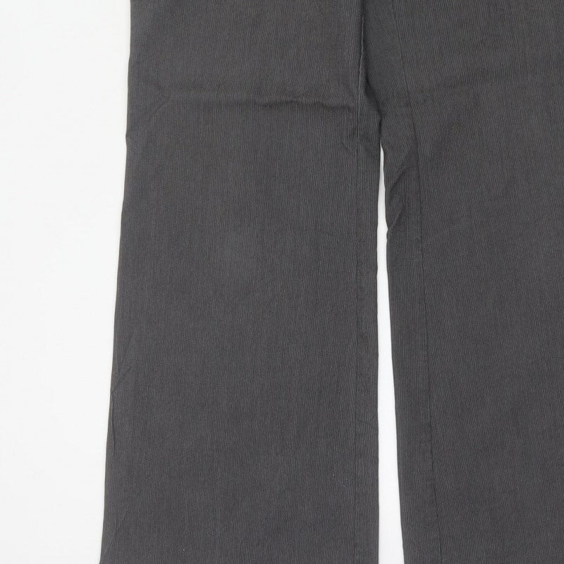 Principles Ben de Lisi Women’s Grey Pinstripe Wide Leg Trousers UK 12