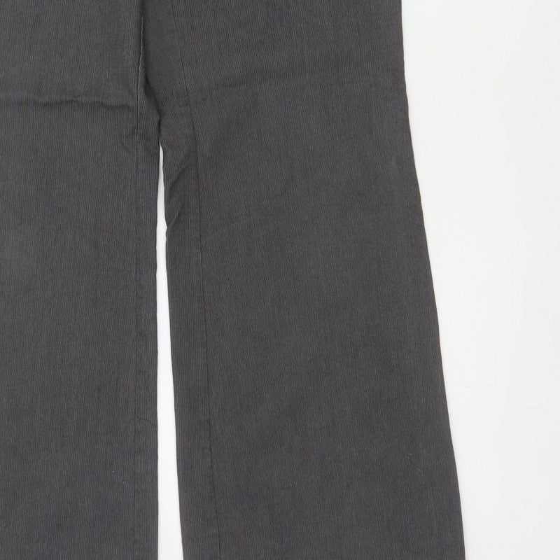 Principles Ben de Lisi Women’s Grey Pinstripe Wide Leg Trousers UK 12