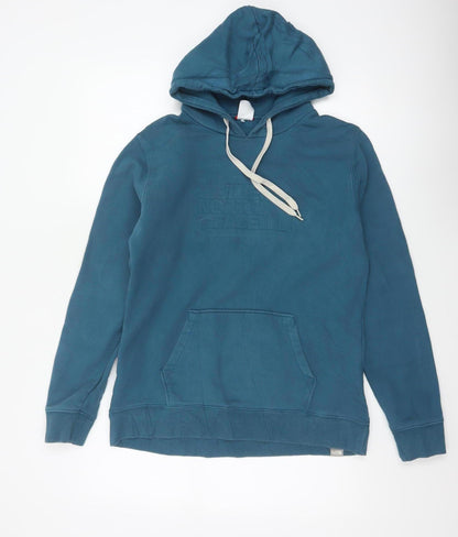 The North Face Women’s Blue Logo Pullover Hoodie Size L