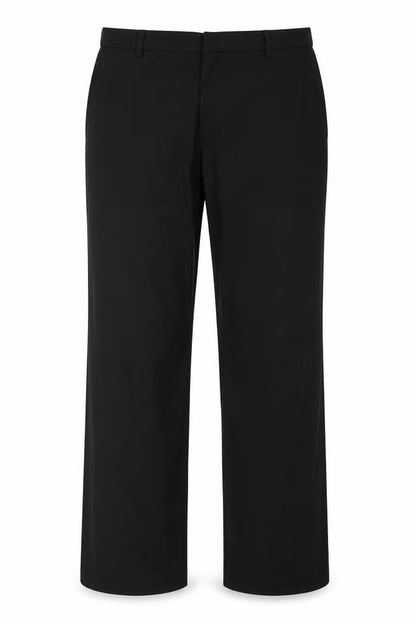 Joseph Men’s Black XL Wool Blend Straight Dress Trousers Made in France