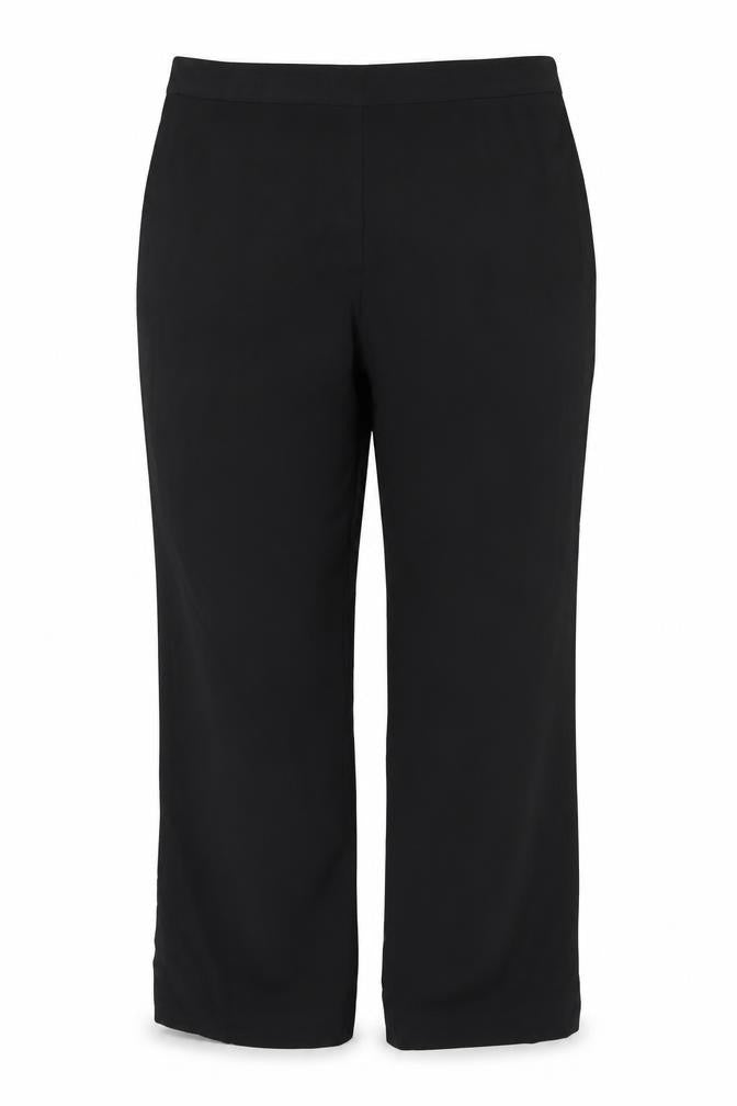 Papaya Women Black Size 20 Long Smart Straight Dress Trousers
