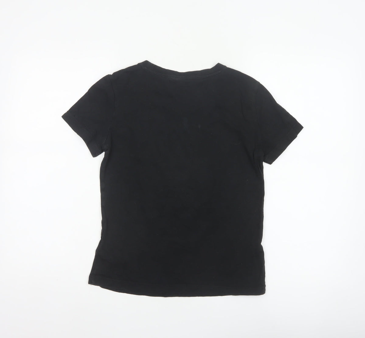 Adidas Women’s Black S UK 8-10 Slim Fit Logo T-Shirt
