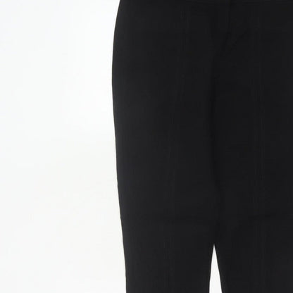 Phase Eight Women’s Black UK 10 Straight Stretch Tailored Trousers