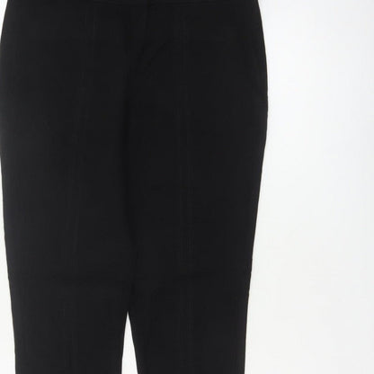 Phase Eight Women’s Black UK 10 Straight Stretch Tailored Trousers
