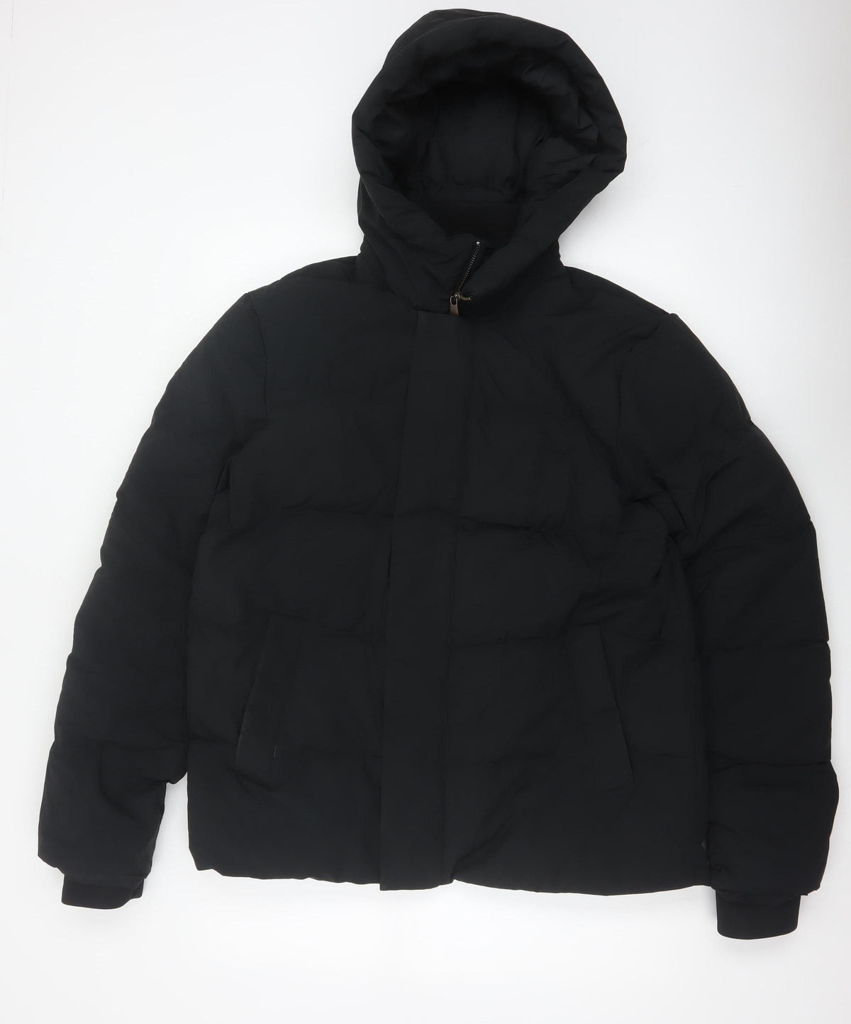 Marks & Spencer Women's Black UK 20 Hooded Puffer Jacket