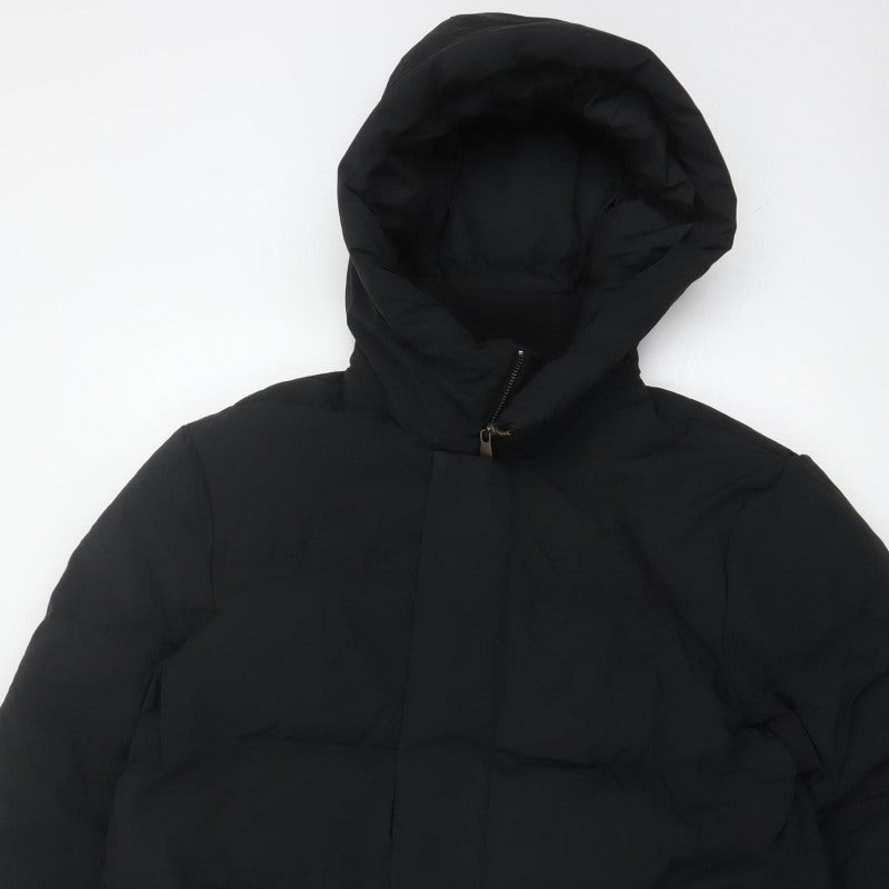 Marks & Spencer Women's Black UK 20 Hooded Puffer Jacket