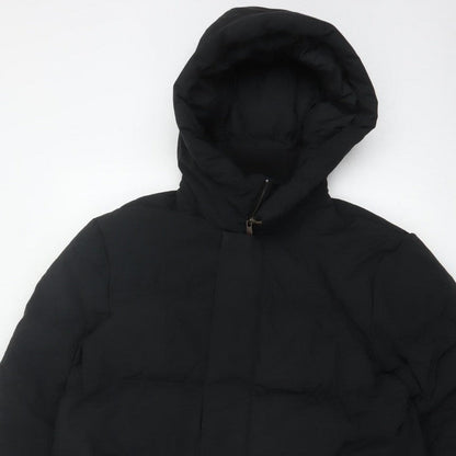 Marks & Spencer Women's Black UK 20 Hooded Puffer Jacket
