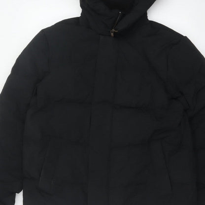 Marks & Spencer Women's Black UK 20 Hooded Puffer Jacket