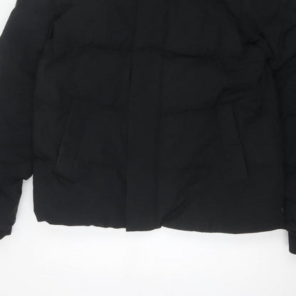 Marks & Spencer Women's Black UK 20 Hooded Puffer Jacket