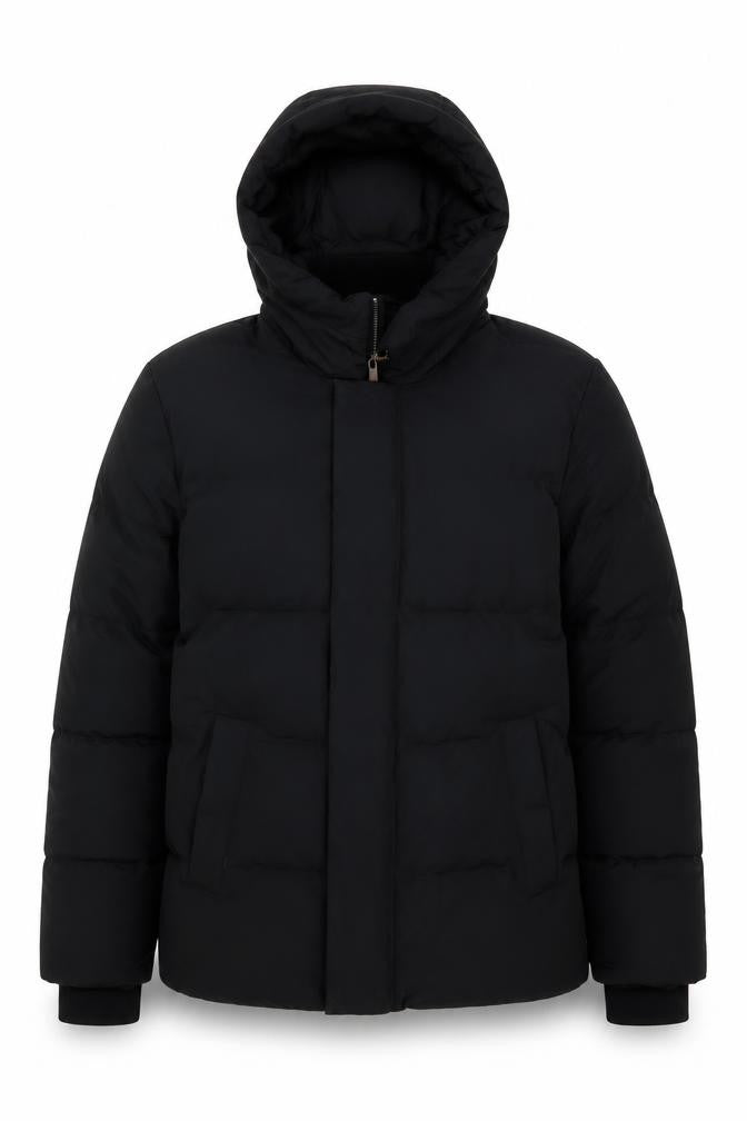 Marks & Spencer Women's Black UK 20 Hooded Puffer Jacket