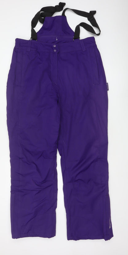 Mountain Warehouse Women’s Purple UK 16 Moon Ski Snow Pants