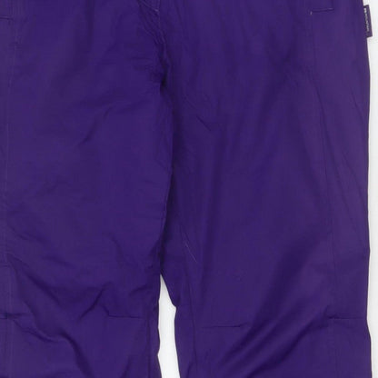 Mountain Warehouse Women’s Purple UK 16 Moon Ski Snow Pants
