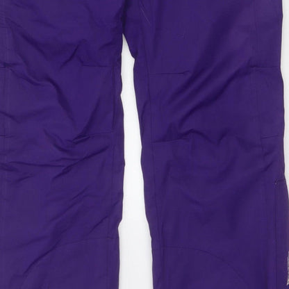 Mountain Warehouse Women’s Purple UK 16 Moon Ski Snow Pants