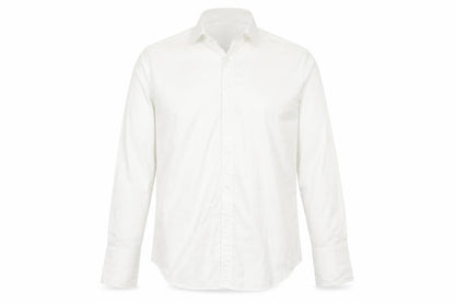 Van Heusen Men’s Ivory Fitted 16 Point Collar French Cuff Dress Shirt