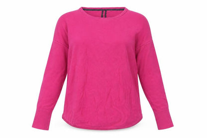 Joules Women’s Pink UK 6 Round Neck Knit Pullover Jumper Logo