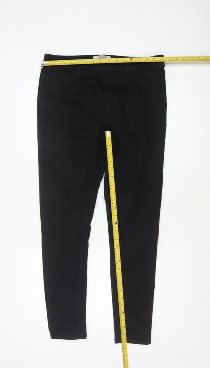 New Look Women Black UK 14 Emilee Skinny Stretch Jeggings Pockets
