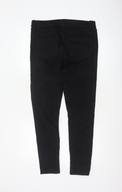 New Look Women Black UK 14 Emilee Skinny Stretch Jeggings Pockets